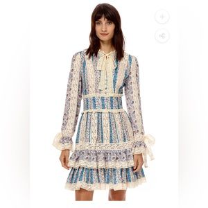 Brand new with tags Stellah print lace dress